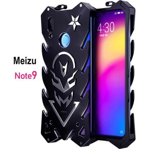 MEIZU Note 9 Case Original Zimon New Thor Series Heavy Duty Armor Metal Aluminum Case For Meizu Note 9 Phone Case 6.2"