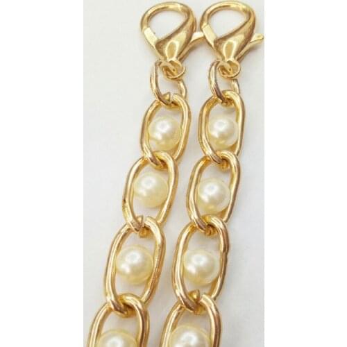 Long Chain Crossbody, Crossbody Strap For Cell Phone Case PU Leather, Metal Chain, Phon Case Accessories Lanyard Backpack Sweet