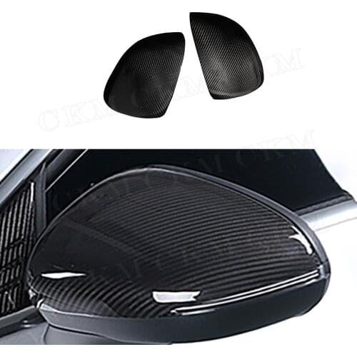 For A Class Carbon Fiber Rear Mirror Cover Air Outlet Car Sticker For Mercedes Benz CLA Class W118 CLA200 260 A180 AMG 2020
