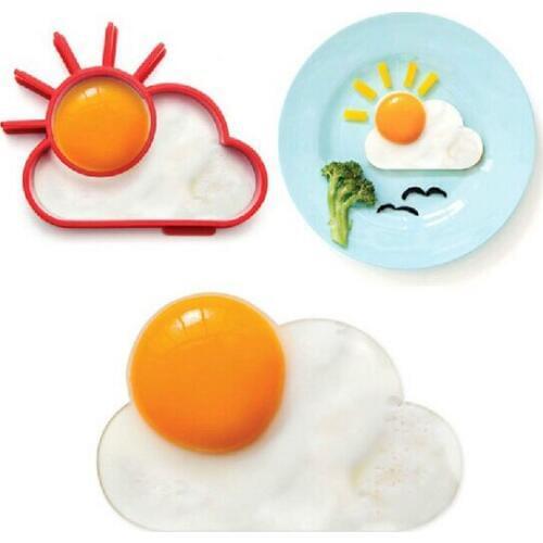 Best Selling Red Color Sun Flower Plastic Egg Kitchen Models For Wholsale Price A Stencil Nozzles Confectionery