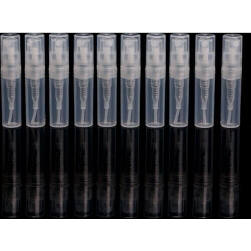 2ml Small Plastic Perfume Spray Empty Bottles Cosmetic Containers Spray Bottle D0UE