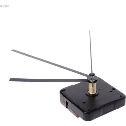 Quartz Clock Movement Mechanism Hands Wall Repair Tool Parts Silent Kit Set DIY Black Pointer 31