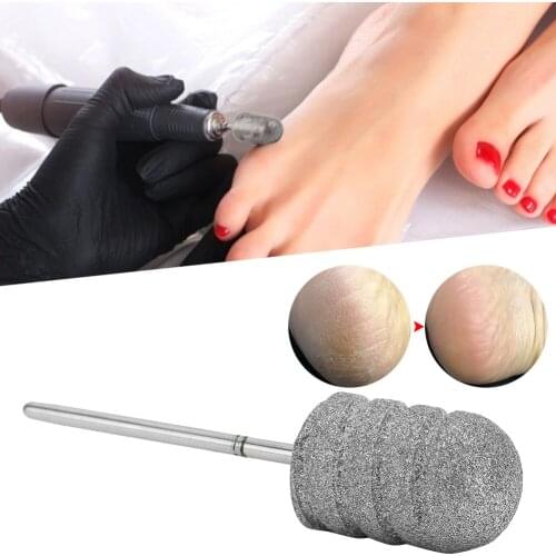Nail Drill Bit Pedicure Grinding Polishing Head Electric Drill Machine Manicure Tools Stainless Steel Manicure Machine Accessory