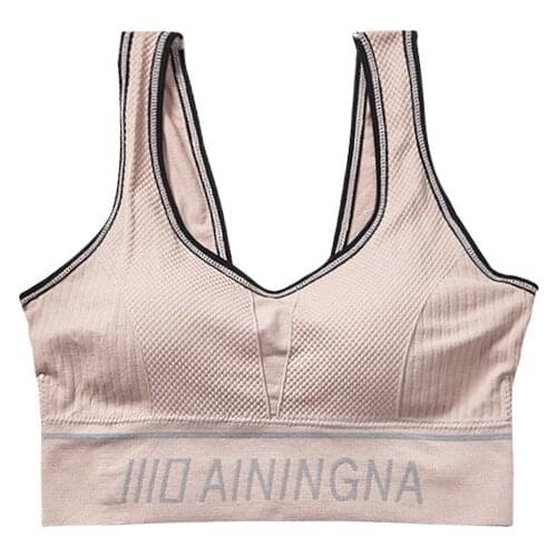 Underwear Woman Sports Bra Sexy U Back Beauty Back Tube Top Threaded Camisole Bottoming Without Trace