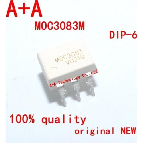 10PCS MOC3083 DIP6 EL3083 DIP new and original