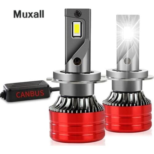 NEW 2Pcs 100W 30000LM Car Led Headlight H1 H4 H7 LED Canbus H8 H9 H11 9005 HB3 9006 HB4 High Beam Auto Lights Bulb Auto Turbo