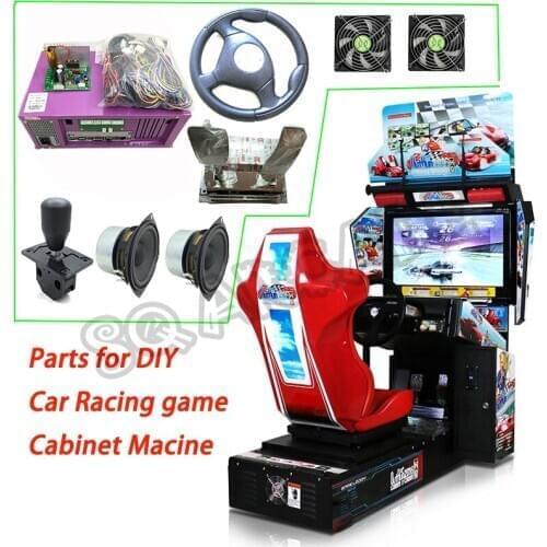 Outrun Coin Operated Video Arcade Machine Driving Simulator Car Racing Games arcade full kit main board+cable+Dynamic card etc