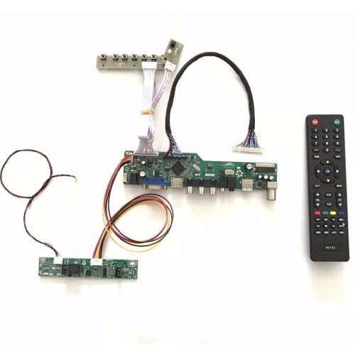 Free Shipping T.V56.03 VGA AV Audio USB TV LCD TV Controller Board Kit for 24 inch M240HTN01.2 1920X1080 LED raspberry PI