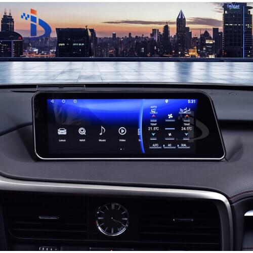 Android system car Video interface for-Lexus RX RX300 RX350 RX450 2016-2019 GPS navigation Multimedia player interface Fit 12.3"
