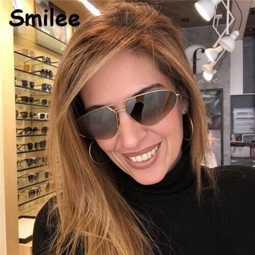 New oval sunglasses for Men Female metal frame 2020 Ocean gradient lens Vintage Unique sun glasses for women UV400