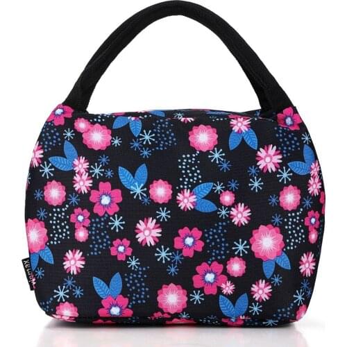 Winmax Brand Portable Lunch Bags Thermal Insulated Lunch Box Tote Cooler Handbag Bento Pouch Dinner Container Food Storage Bags