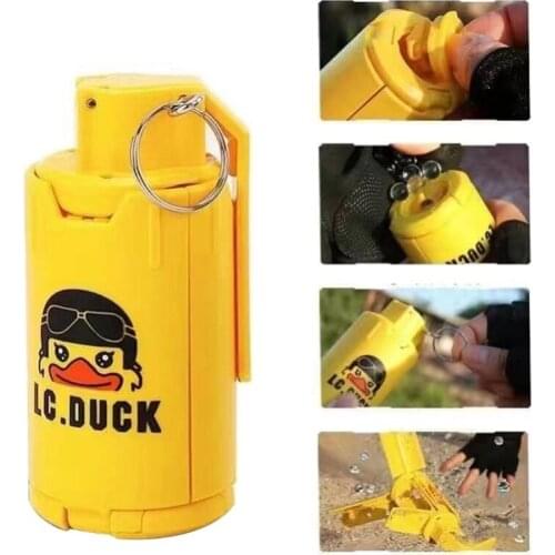 Water Bomb Explosion Grenade Smoke Bomb Model Metal Pull Ring Cs Tactical Toy Accessories Can Explode Props Childrens Toys