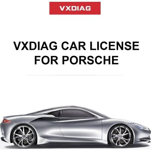 VXDIAG Allscanner Diagnostic tools OBD scanner Car license For Porsche