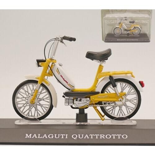 1:18 Scale Motorcycle MALAGUTI QUATTROTTO Diecast Motorbike Model Toy Ornaments