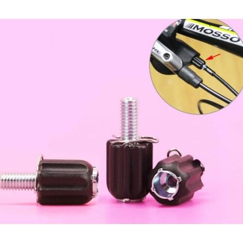 10pcs bicycle disc brake micro fine tuning bolt Dip Rear Derailleur adjustable Screw M5 for MTB road Bike