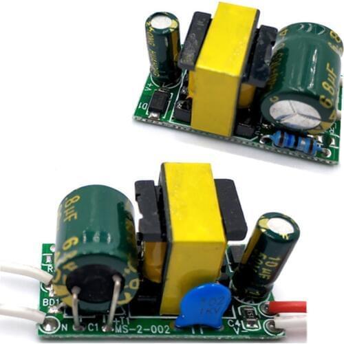 100pcs 85-265V to 12-23V LED Bulb Drive Power Supply 4-7W Constant Current Voltage Control Lighting Transformers