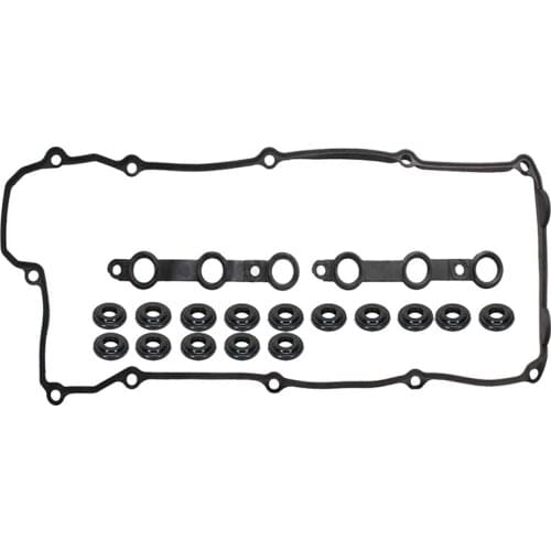 Car Engine Valve Cover Cylinder Head Screw Gasket Set 11129070532 11121437395 For-BMW E39 520I 523I 528I 530I M52 M50