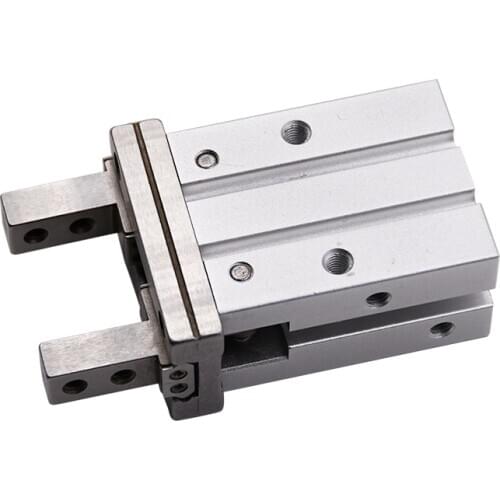 GOGO High quality Single acting normally open mini gripper pneumatic cylinder MHZ2-10S SMC type aluminium air clamps