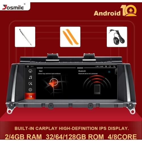 IPS DSP 4Core Android 10 Car Radio Multimedia For BMW X3 F25 for BMW X4 F26 Audio Stereo GPS Navigation Head unit Screen F25 2GB