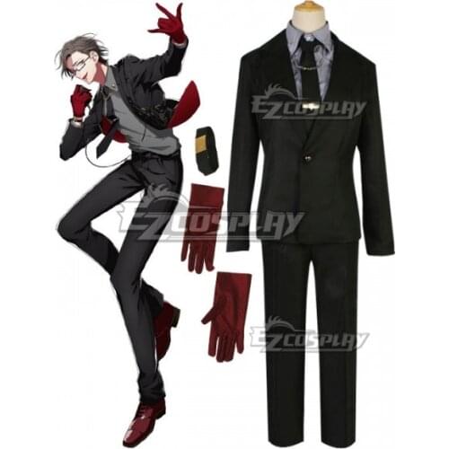 Hypnosis Mic Division Rap Battle 45 Rabbit Juto Iruma Uniform Clothing Halloween Carnival Adult Suit Set Cosplay Costume E001