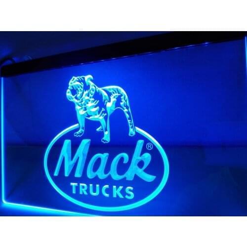 LG138- Mack Trucks LED Neon Light Sign hang sign home decor crafts