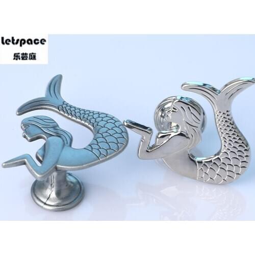 Cute cartoon childrens room furniture handle silver antique iron fish drawer shoe cabinet cupboard dresser kinds knob handle