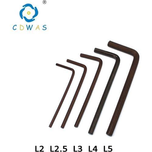 L2.0 L2.5 L3.0 L4.0 L5.0 Screw Driver Screwdriver for Xbox Red flag wrench Inner six lathe accessories cnc tool L2 L3 L4 L5 L2.5