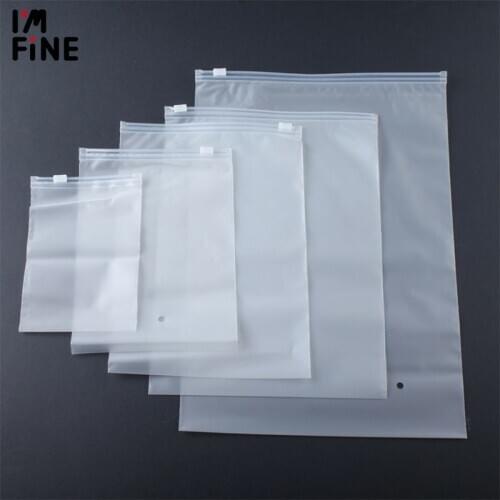 8 sizes large small 30pcs print logo MOQ 500pcs wholesale frosted seal plastic t shirt packaging plastic bags with zipper