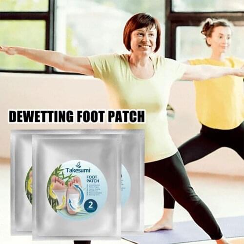 1 Pair Wormwood Foot Patch Pads Body Detox Nourishing Patch Improve Health Organic Care sticker Sleep Repair Slimming Foot Z1H5