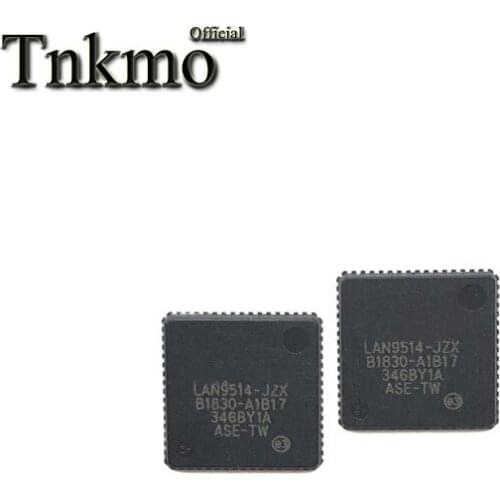 10PCS LAN9514-JZX QFN-64 LAN9514 QFN64 9514 Industrial Ethernet Controller New and original