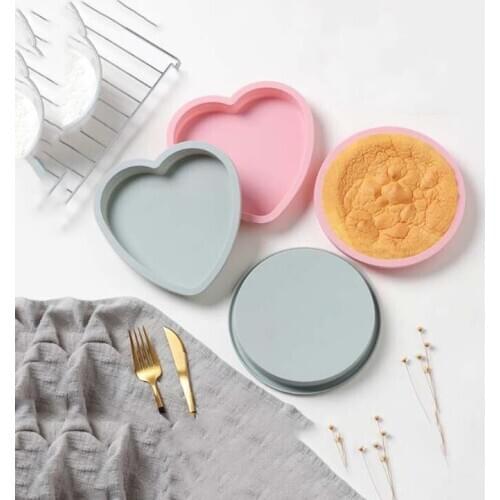 Silicone Cake Heart Mold Kitchen Bakeware DIY Desserts Baking Mold Cake Moulds Baking Pan Tools