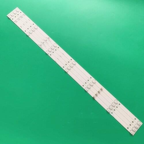 4 PCS/set LED backlight strip for Konka LED43K7200 LED43G30CE KDL43JT662A LED43S1 Toshiba L43s3900fs KDL43JT662A