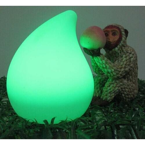 LED Fruit Peach Night Light Battery Operated Dimmable RGBW 16 Color Change Table Lamp for Indoor Bedroom Wedding Party Christmas