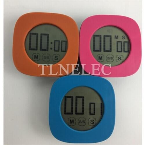 Timer Multi-function Countdown Electronic Egg Timer Kitchen Baking Timer Reminder Chinese and English Version Multi-color Option