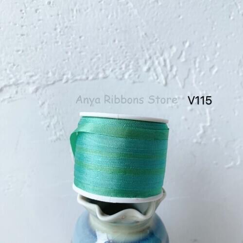 V115 A Roll Wholesale 2mm-36mm 100% Pure Silk Embroidery Ribbons Handcraft Supply Double Faced Thin Taffeta Silk Ribbon