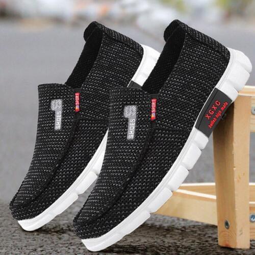Spring Casual Shoes Men Human Race Knitting Chaussure Homme Slip On Shoes Loafers Runing Shoes Sports Soft Fashion Male Sneakers