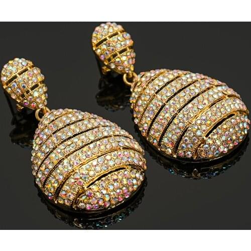 High quality Luxury Leaf Drop geometry Full Micro Cubic Zirconia Paved party Wedding Earring Fashion Jewelry for Women