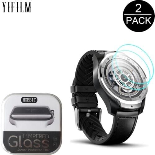 2PCS 9H Anti-Scratch Glass For TicWatch Tic Watch Pro 2020 Smartwatch Screen Protector Clear Premium Tempered Glass Guard Film