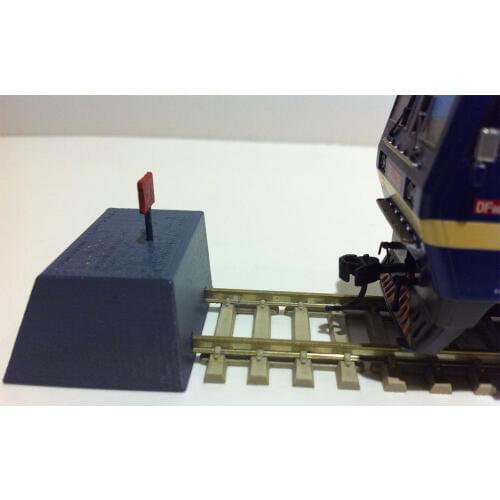 1/87 Ho Scale Road Resistance Building Scene Sand Table Railway Surrounding Train Model Accessories Buffer