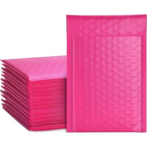 50 Pieces of Polyethylene Bubble Mailing Bag (About 18 x 23 cm) Padded Envelope 000 Bubble Mailing Bag