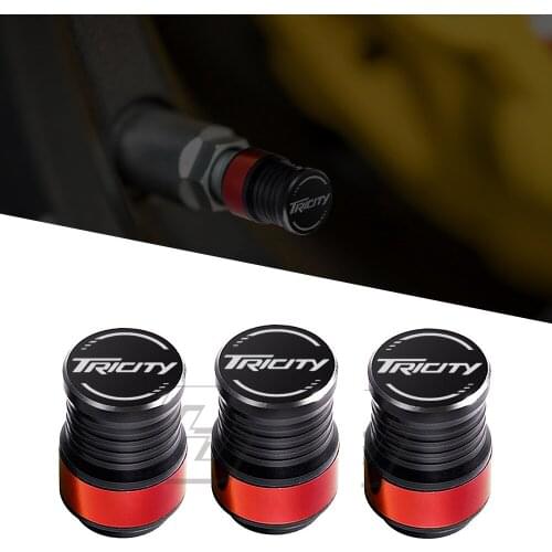 Motorcycle Accessories Valve Stem Cap Set Case for Yamaha Tricity 125 155 300 Scooter