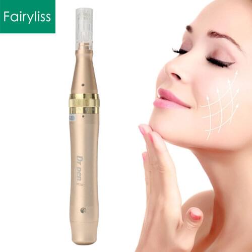 Electric Derma Ultima M5-C Auto Dr pen Machine Micro Rolling System Derma StampTherapy Pen for Face Skin Care Microneedle Pen