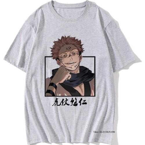 New Japanese Anime Tshirt jujutsu kaisen O-Neck Mens T-shirt Women Short Sleeve Tshirts Casual Unisex Clothes Oversized