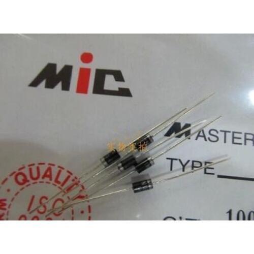POWER 1N4002 DO-41 1A 100V MIC diode New and original