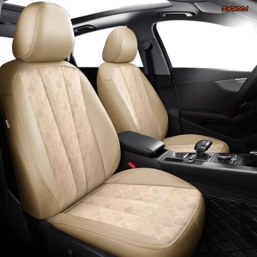 KAHOOL Custom Leather car seat cover set For Dodge Caliber Avenger Journey challenger Automobiles Seat Covers cars seat style