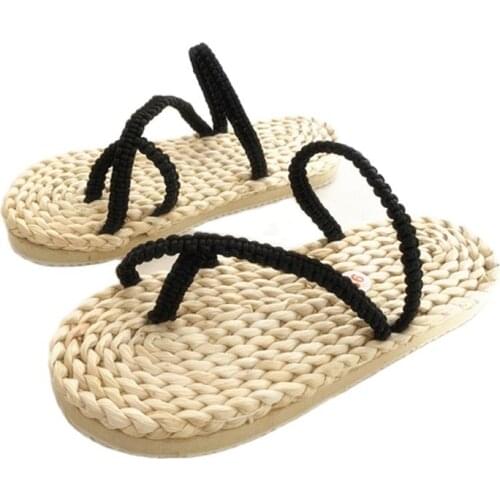 New Arrival Jarycorn 2021 Best Selling Handmade Straw Shoes With Wholesaler Also