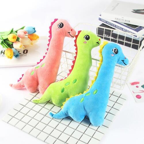 25cm New Dinosaur Plush Toys Cartoon Tyrannosaurus Cute Stuffed Toy Dolls for Kids Children Boys Birthday Gift