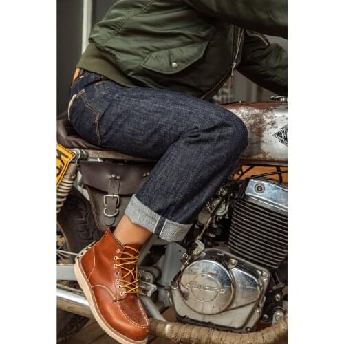 DN-0006 Size 28-42 Read Description! 12oz JAPAN Raw Indigo Selvage Washed Loose Fitting Denim Pants Sanforised Raw Denim Jean