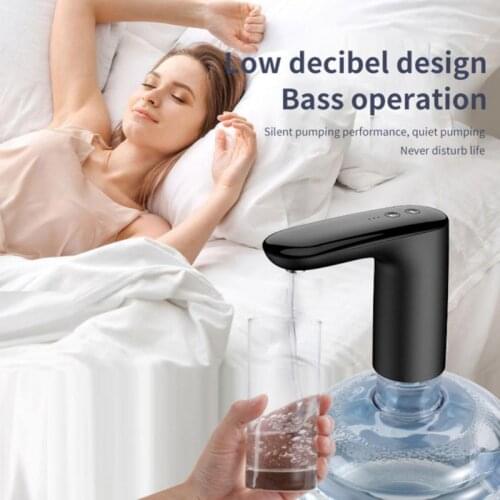 600ml Water Bottle Pump Electric Household Office Quantitative USB Automatic Mini Barreled Water Drink Mineral Water Dispenser