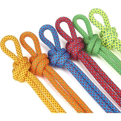 Climbing Rope Portable 6mm Non-slip Downhill Rope for Survival Parachute Cord Lanyard Camping Climbing Rope Hiking Clothesline